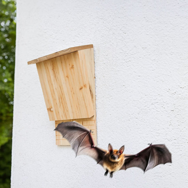 Bat Boxes, Wooden, 2-Pack, Nature Conservation