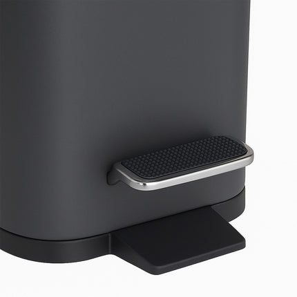 Bathroom Bin, 5L Soft Close, Foot Pedal