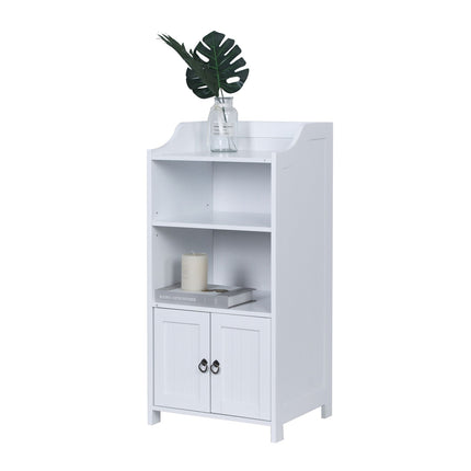 Bathroom Cabinet with 3 Shelves and 2 Doors