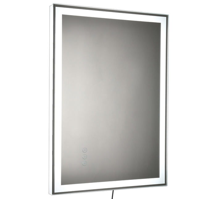 LED bathroom mirror - anti-fog, touch switch, 3 colors