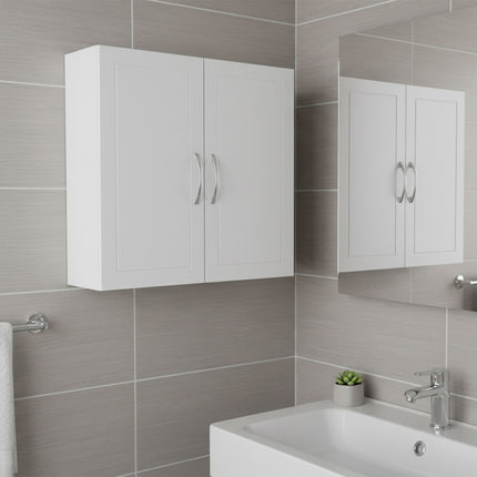 Bathroom Wall Cabinet, 3 Adjustable Shelves