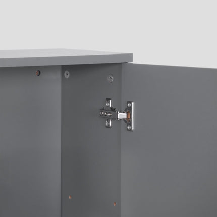 Bathroom Wall Cabinet, Adjustable Shelves, Space-Saving