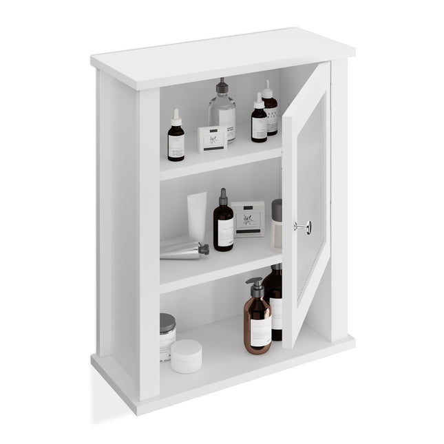Bathroom Wall Cabinet with Adjustable Shelves