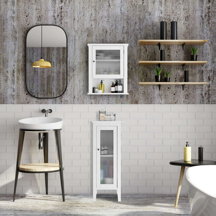 Bathroom Wall Cabinet with Adjustable Shelves