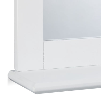 Bathroom mirror with shelf MDF