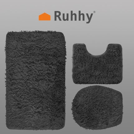 Bathroom rug - set - gray Ruhhy 22061