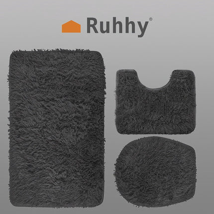 Bathroom rug - set - gray Ruhhy 24353