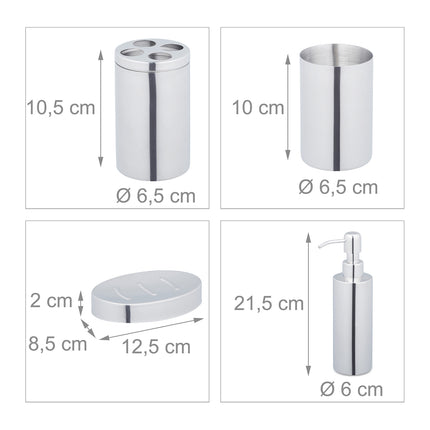 Bathroom set 4 parts