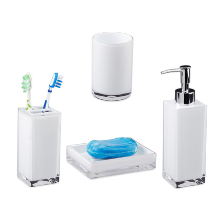 Bathroom set with 4 parts