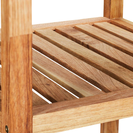 Bathroom shelf Walnut 4 shelves