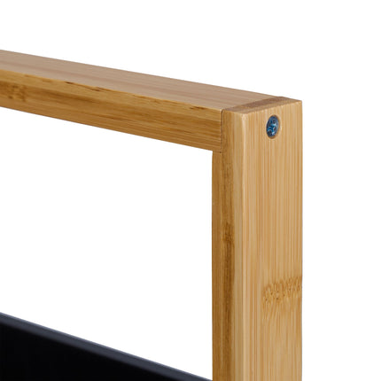 Bathroom shelf in bamboo 4 shelves