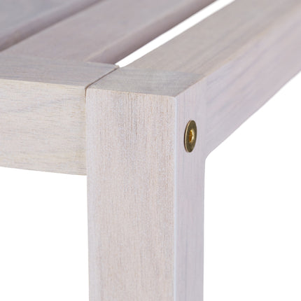 Bathroom shelf walnut white