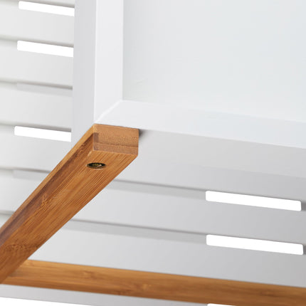 Bathroom shelf with 3 shelves