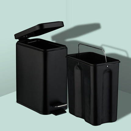 Bathroom waste basket 5 liters Softclose