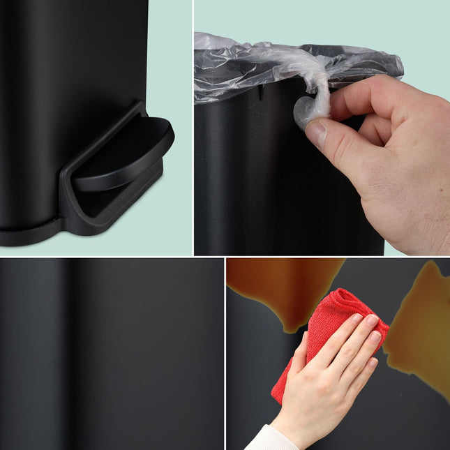Kosz na śmieci łazienkowy 5 l Softclose