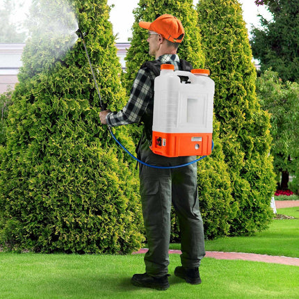 Battery Backpack Sprayer With Trolley, 15L, 0–94 PSI