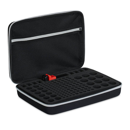 Battery case with tester