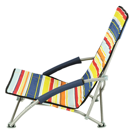 Beach Chair, Foldable, Carry Bag, 120 kg Capacity