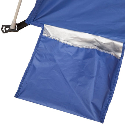 Pop Up beach tent, mesh window, fiberglass, 2-3 people