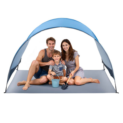 Beach Tent Sun Shelter, 3-Person, UPF 50+, Carrying Bag