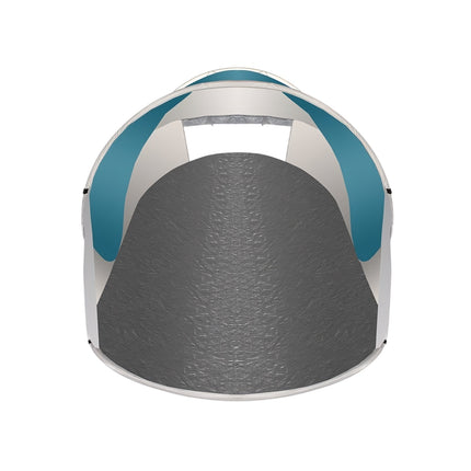 Beach tent 145x100x70cm - turquoise - gray