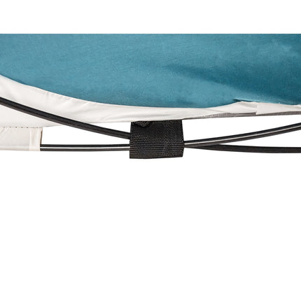 Beach tent 145x100x70cm - turquoise - gray