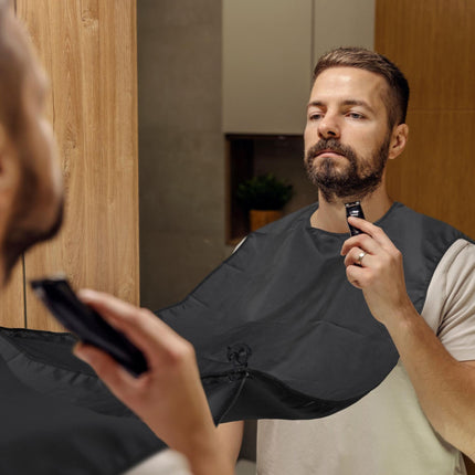 Beard apron with suction cups set of 2