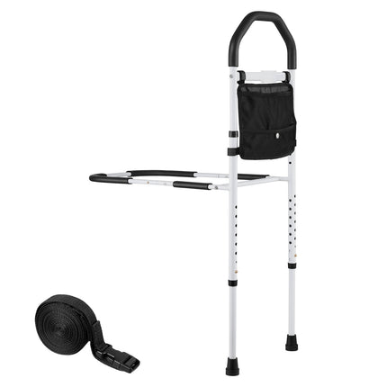 Bed Assist Rail, Adjustable Height, 300 lb, Fits All Beds