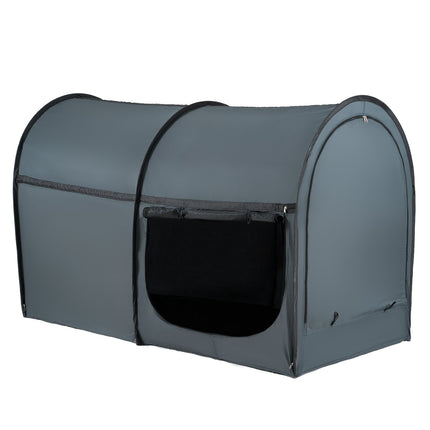 Bed Tent, 4-Door Blackout Breathable Mesh, 75x39x47 in