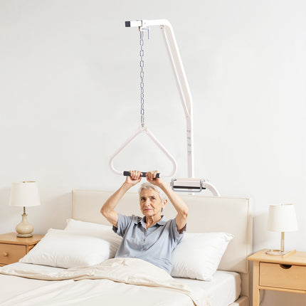 Bed Trapeze Bar With Clamps And Floor Stand, 250 lb