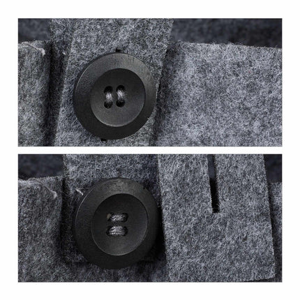 Bed bag for loft bed made of felt