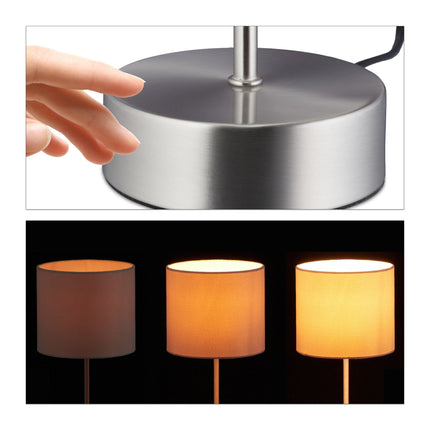 Bedside lamp with touch function