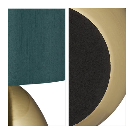 Bedside lamp with touch function, gold