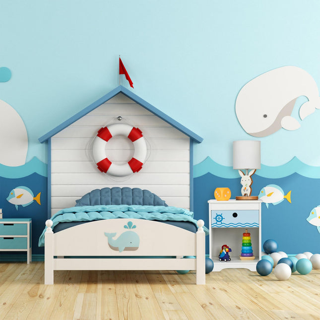 Bedside table for children with drawer