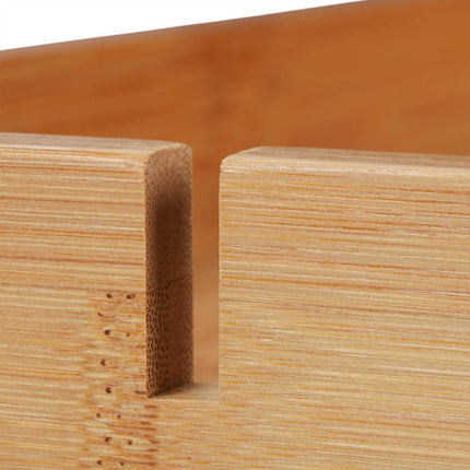 Bedside table in bamboo