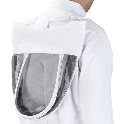 Cotton beekeeping suit with veil and gloves, unisex, XXXL
