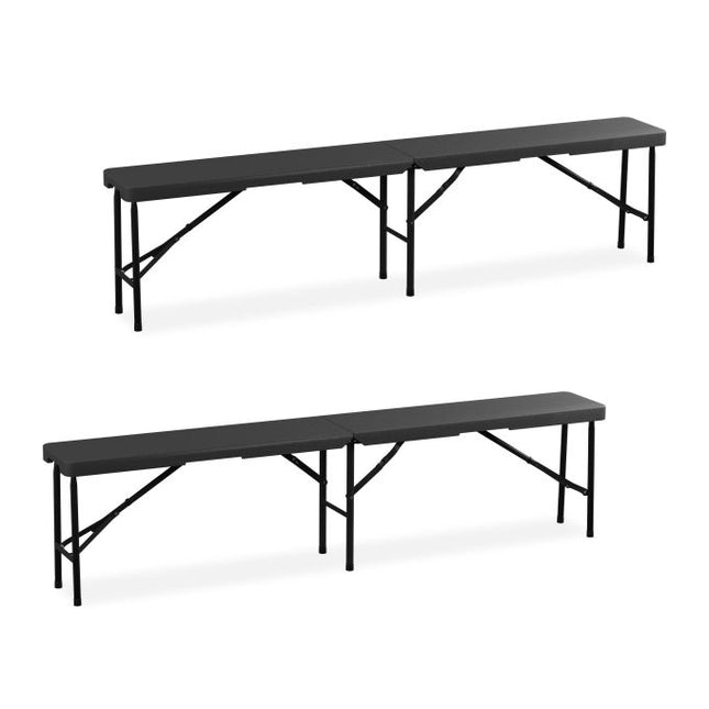 Zestaw ławek piwnych o długości 2180 cm