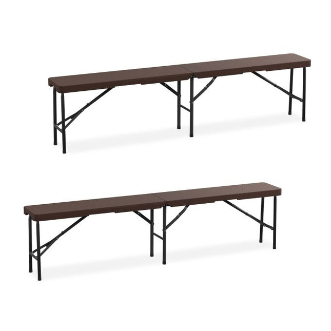 Zestaw ławek piwnych o długości 2180 cm