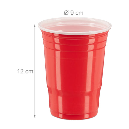 Beer pong mugs in sets of 50