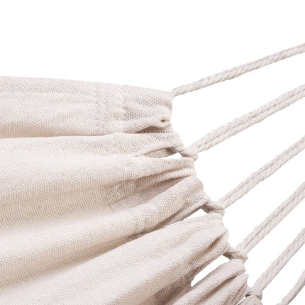 Beige Hammock 200x100 cm, Outdoor Camping
