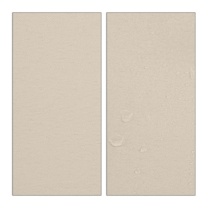 Beige Square UV-Protection Shade Sail for Patio