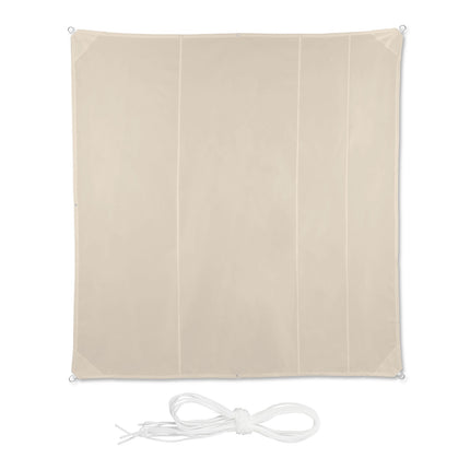 Beige UV-Protection Shade Sail for Patio & Balcony