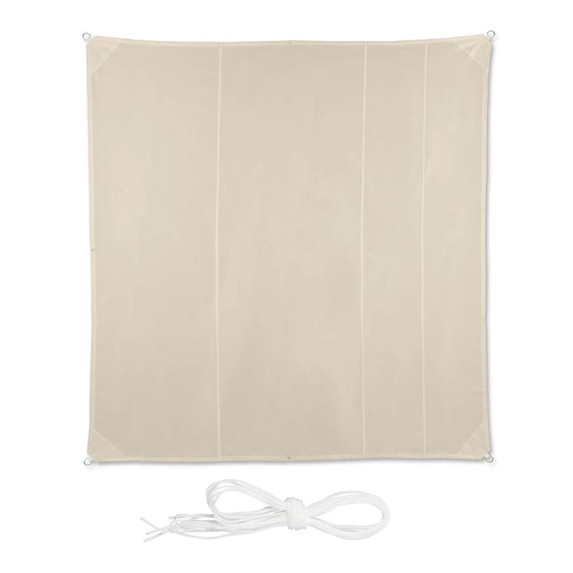 Beige UV-Protection Shade Sail for Patio & Balcony