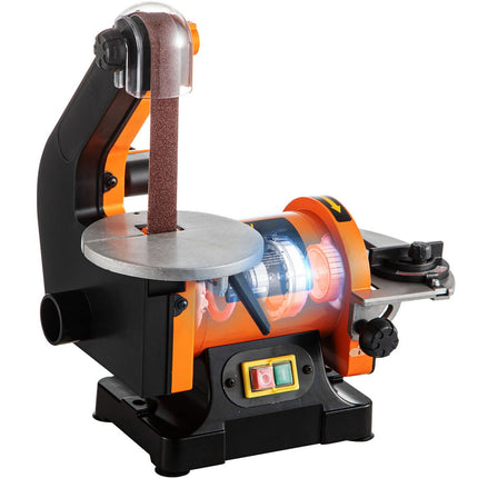 Belt And Disc Sander, 250W Bench Sander, 1x30, 5 Inch