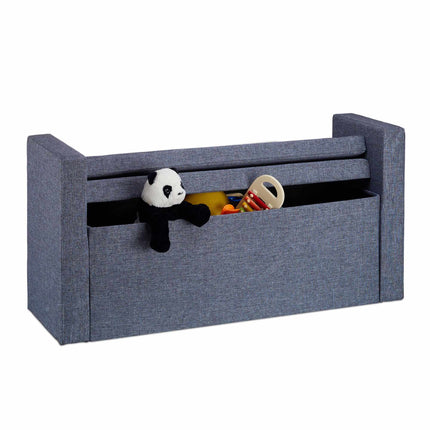 Bench backrest with cushion