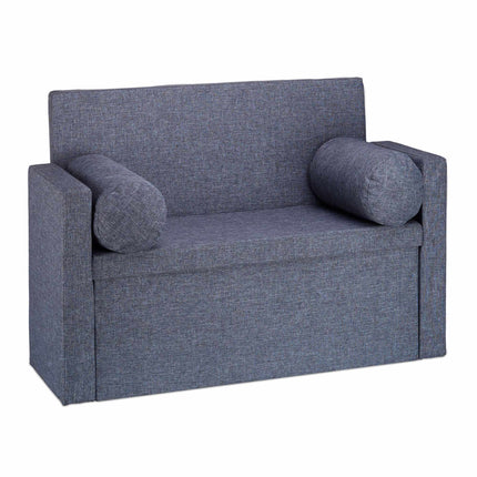 Bench backrest with cushion