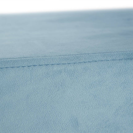 Bench in velvet