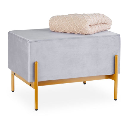 Bench in velvet