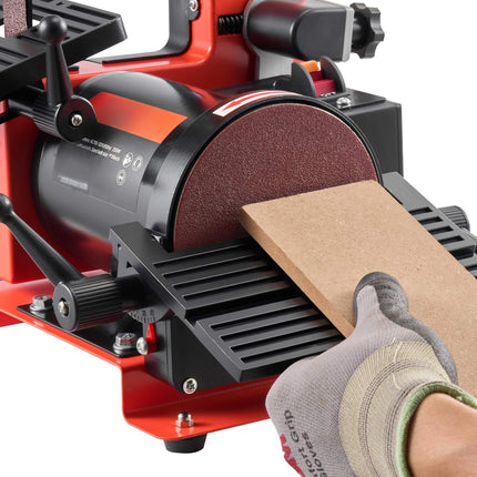 Benchtop Belt and Disc Sander, 1 x 30 In Belt, 5 In Disc