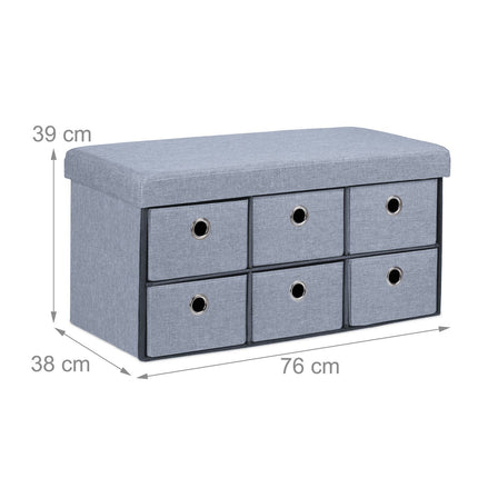 Bench with storage